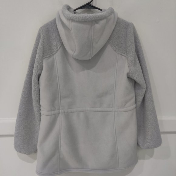 NWT 1 Madison Expedition Women's Hooded Teddy Jacket Gray Size M $125 Z855 - Picture 2 of 3